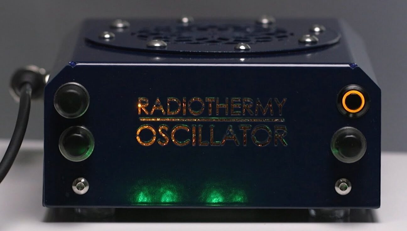 Radiothermie-Oszillator mit leuchtender Anzeige